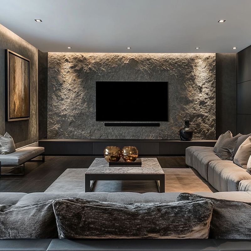 Media rooms doubling as second living spaces
