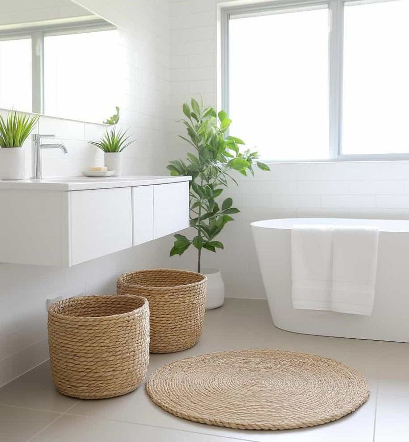 Add Unexpected Texture With Baskets