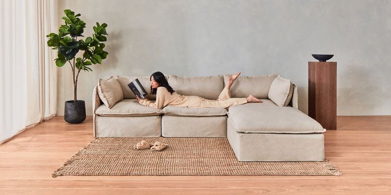 Anabei Washable Linen Sofa
