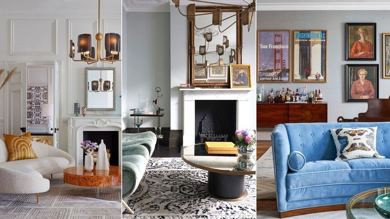 High-Low Mix of Furnishings and Decor