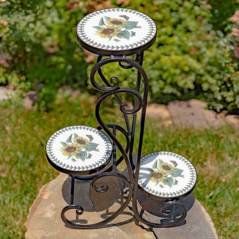 Bistro Set Tiered Planter