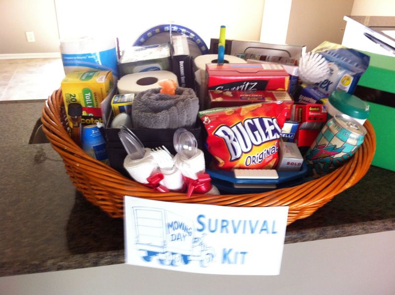 Prepare a Moving Day Survival Kit