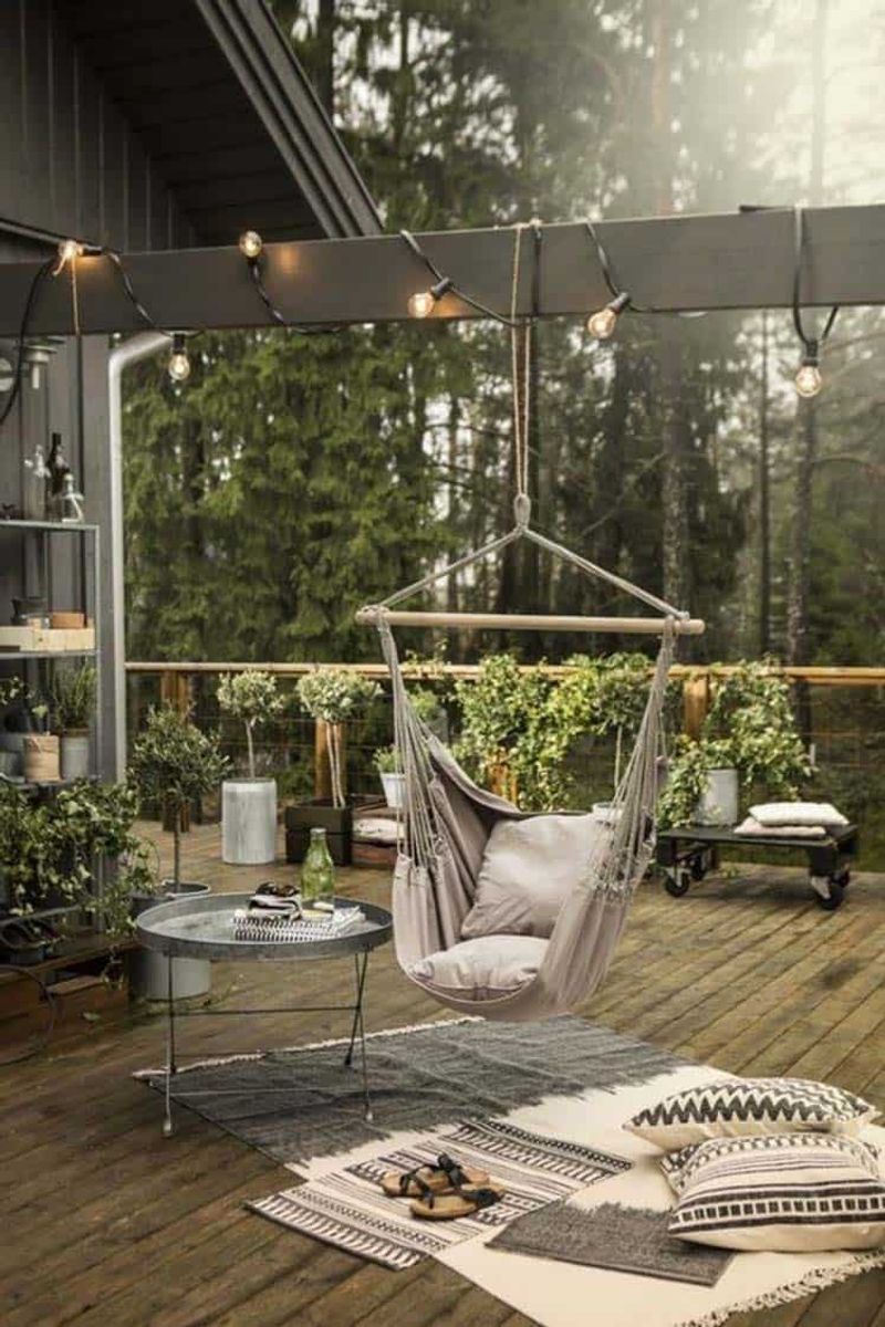 Hanging Chairs or Hammocks