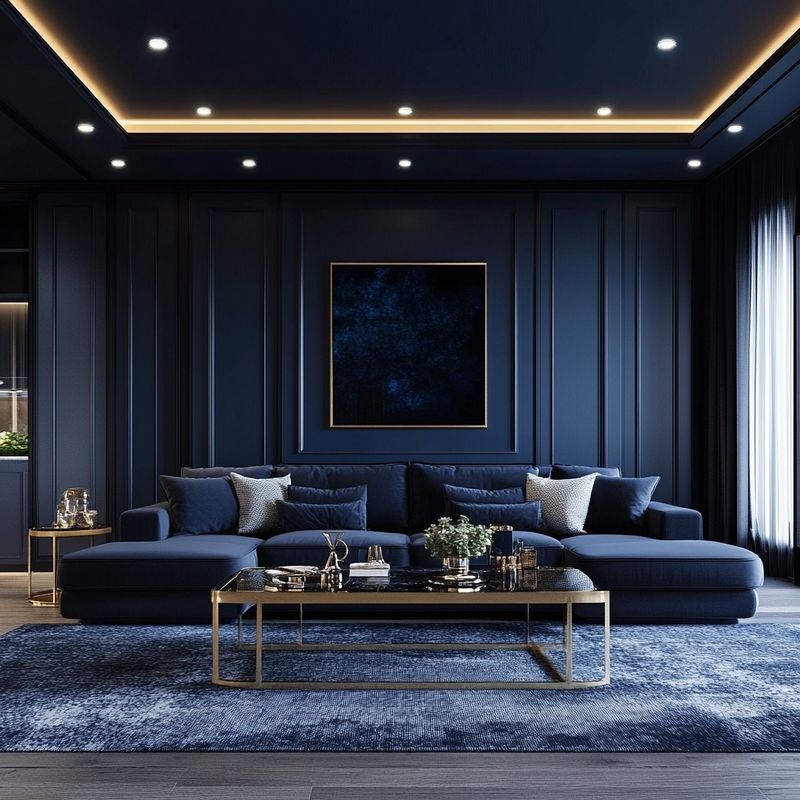 Navy (tone-on-tone)