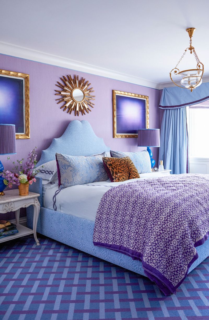 Lavender With Blue Tones