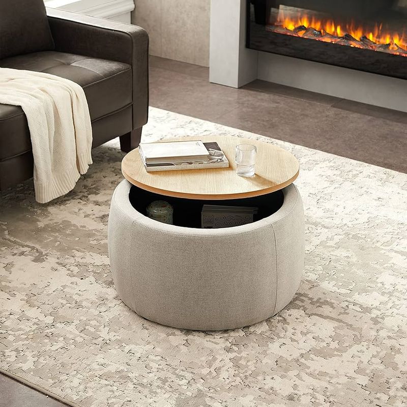 Ottoman With Tray