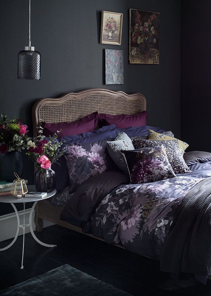 Moody Floral Bedding