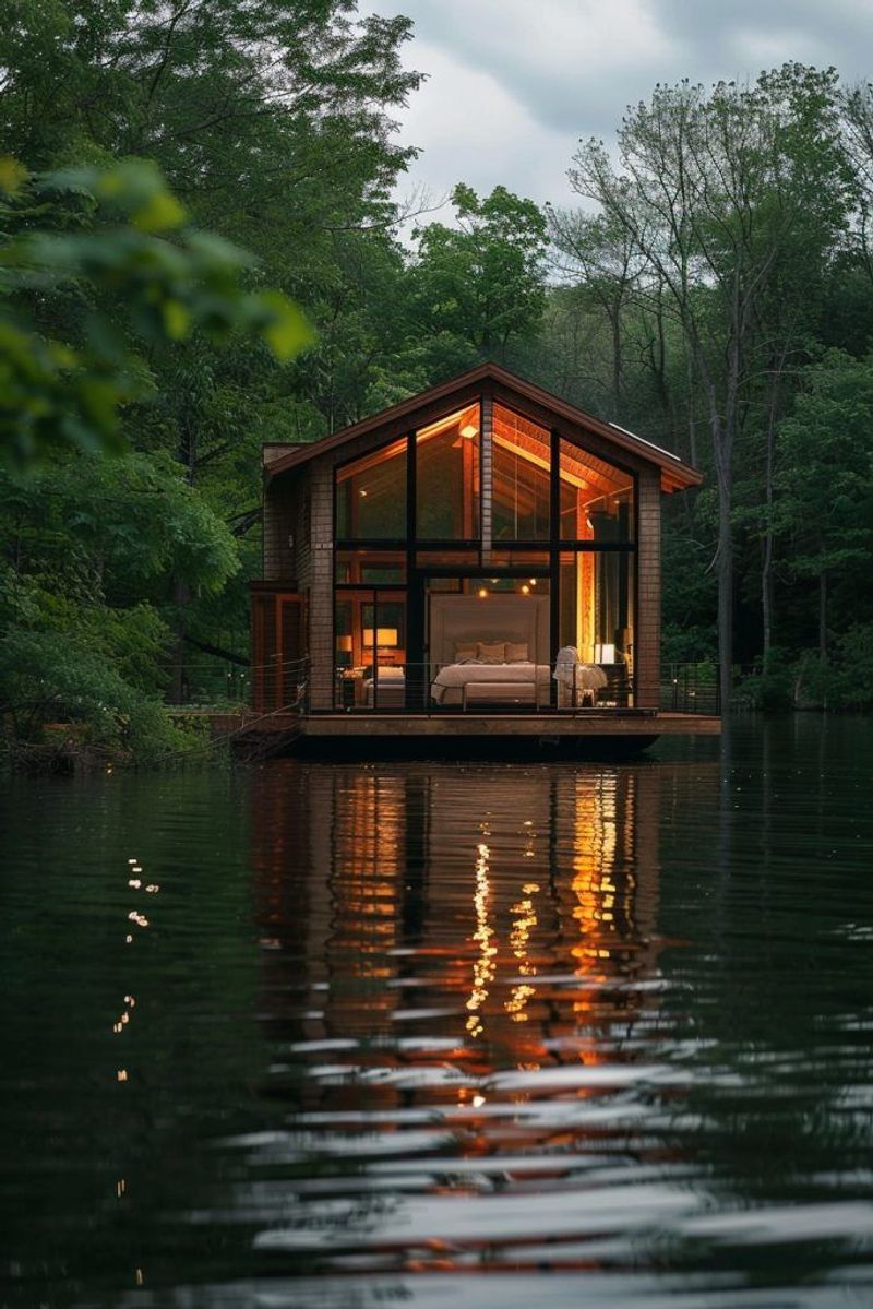 The Floating Lake Cabin