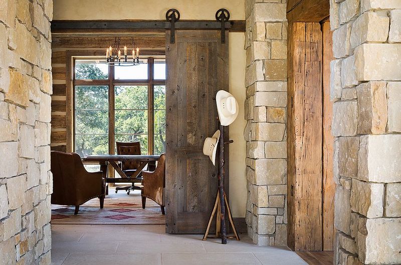 The Sliding Barn Door Feature