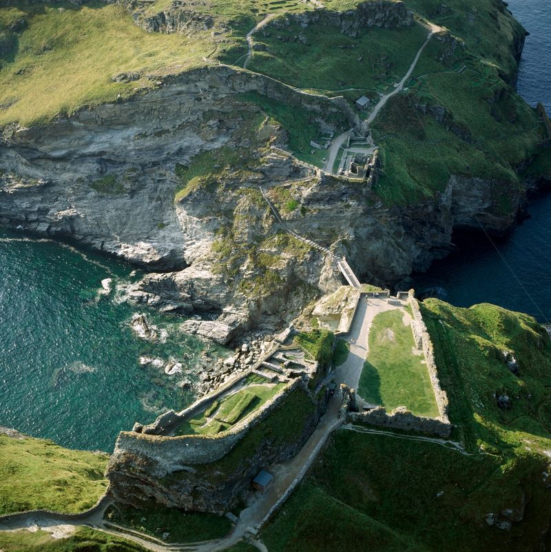 The Castle of Tintagel (England)