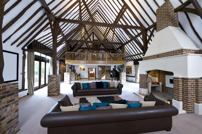 The Double-Height Living Room