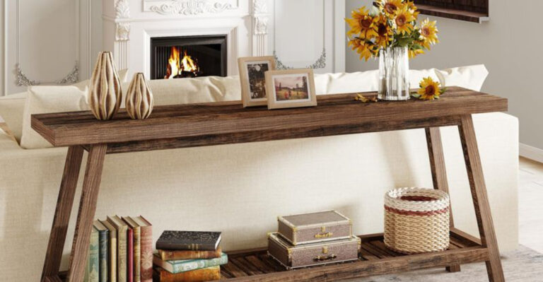 These 16 Stunning Benches Can Make Your Narrow Living Room Three Times More Functional