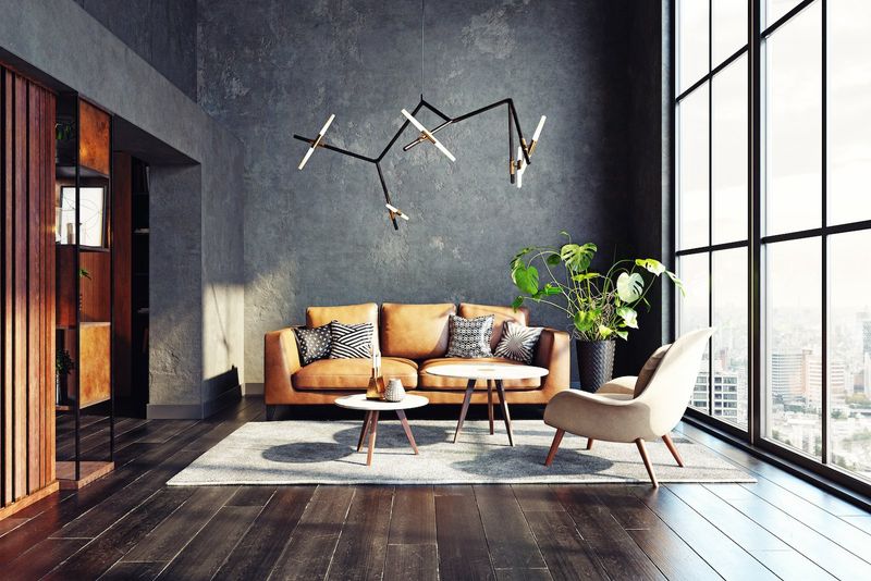Living Room: Dark Gray