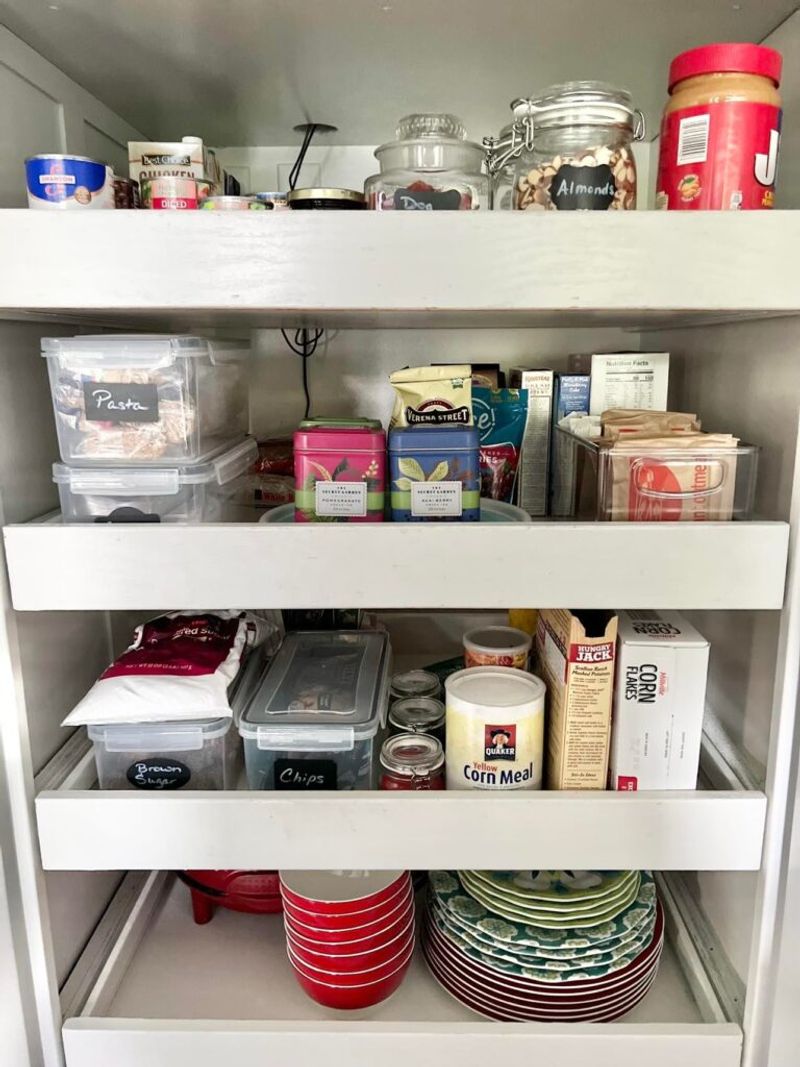 Pull-Out Pantry Shelves