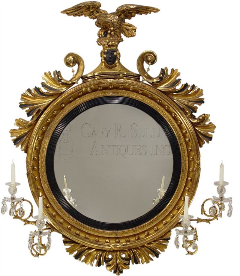 Georgian Giltwood Girandole Mirrors