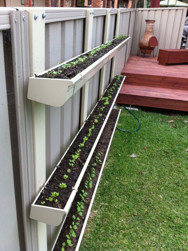 Gutter Garden Railing