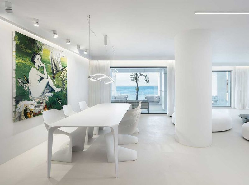 Monochromatic City Penthouse