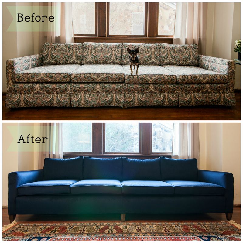 Outdated, Worn-Out Fabrics — Reupholster or Replace