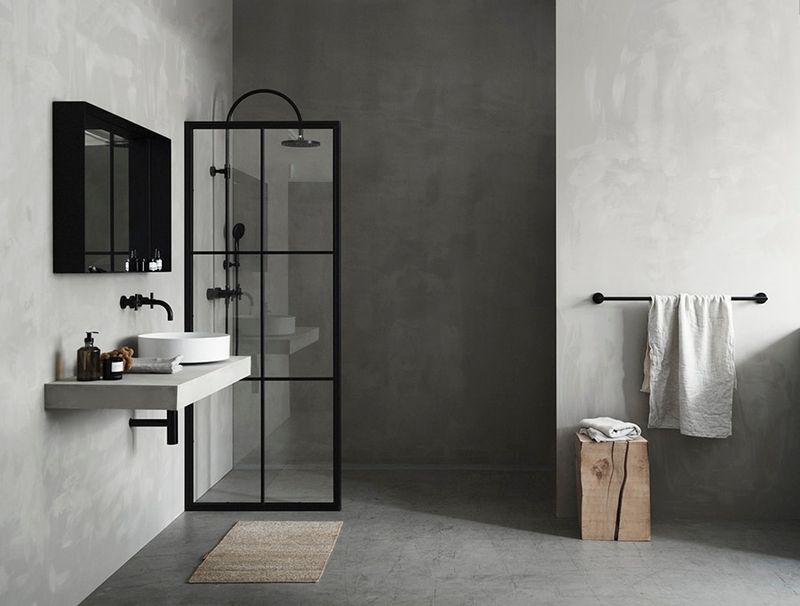 Concrete-Look Industrial Chic