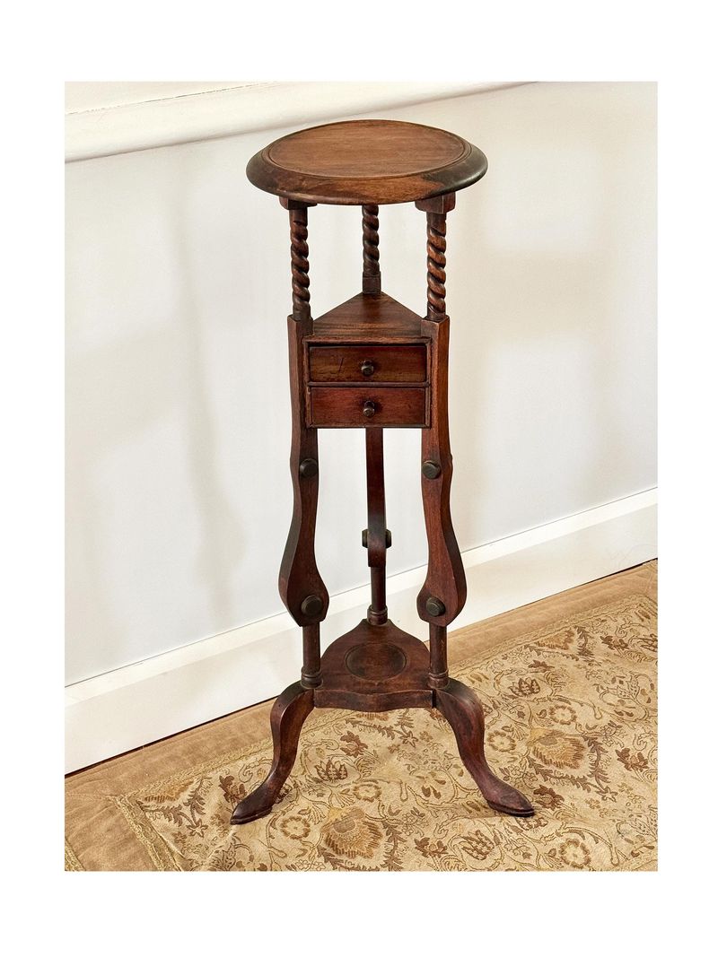 Mahogany plant stands