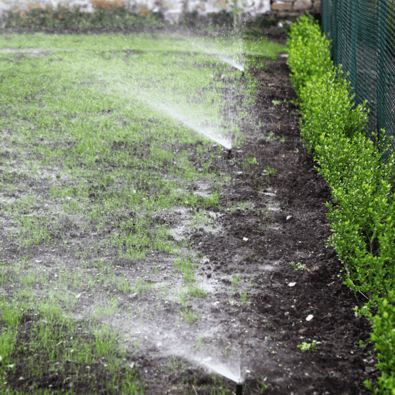 Clogged Garden Sprinklers That Don't Spray Evenly