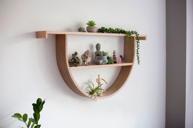 Organic-Shaped Shelving