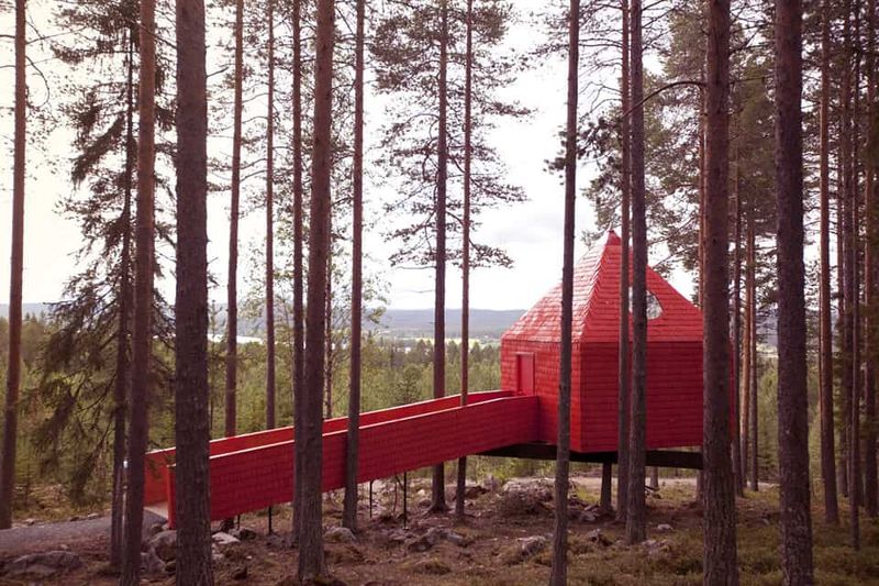 Treehotel Blue Cone Sweden