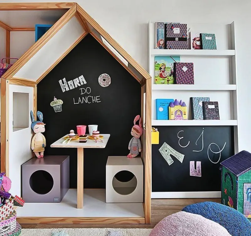 Chalkboard Paint Creates Endless Drawing Surface