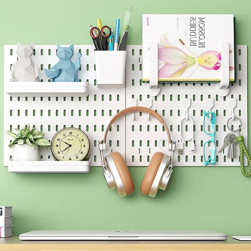 Pegboard Shelving