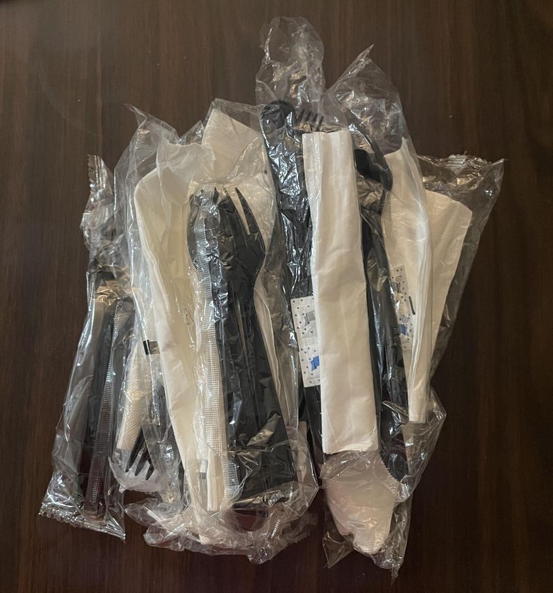 Single-use Plastic Cutlery
