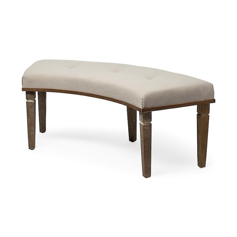 Curved Accent Bench