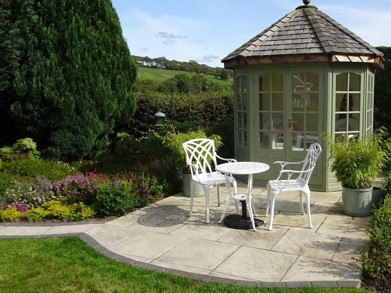 Set Up a Small Bistro Table for Morning Coffee