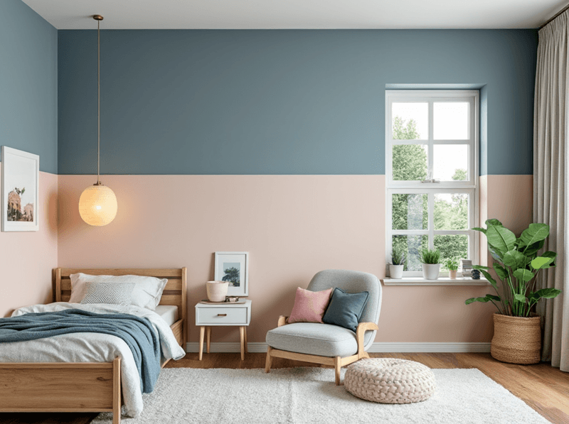 Optical Illusions With Two-Tone Walls