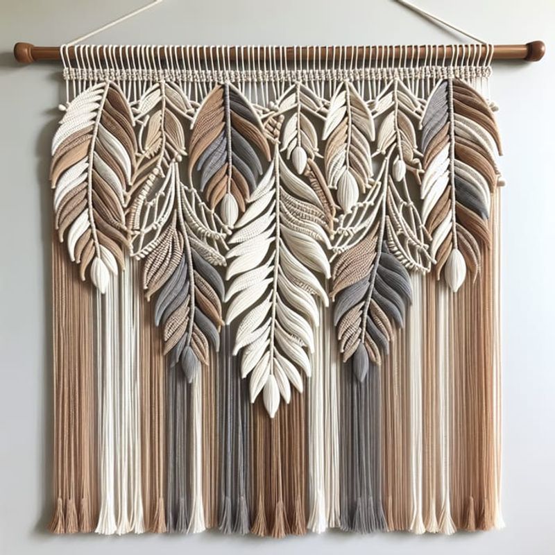 Make your own macramé wall hangings