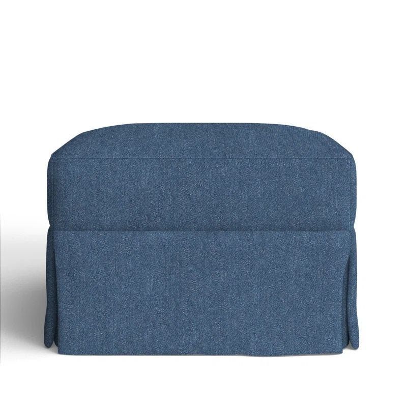Repurpose old jeans into boho-style poufs