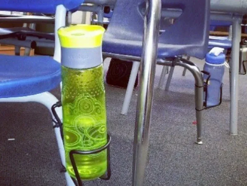 Keep a water bottle nearby
