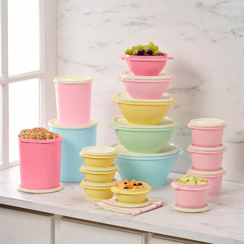 Tupperware And Plastic Storage Sets