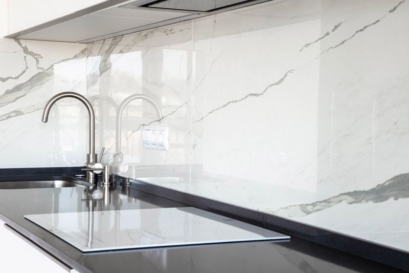 Easy-Clean Backsplash