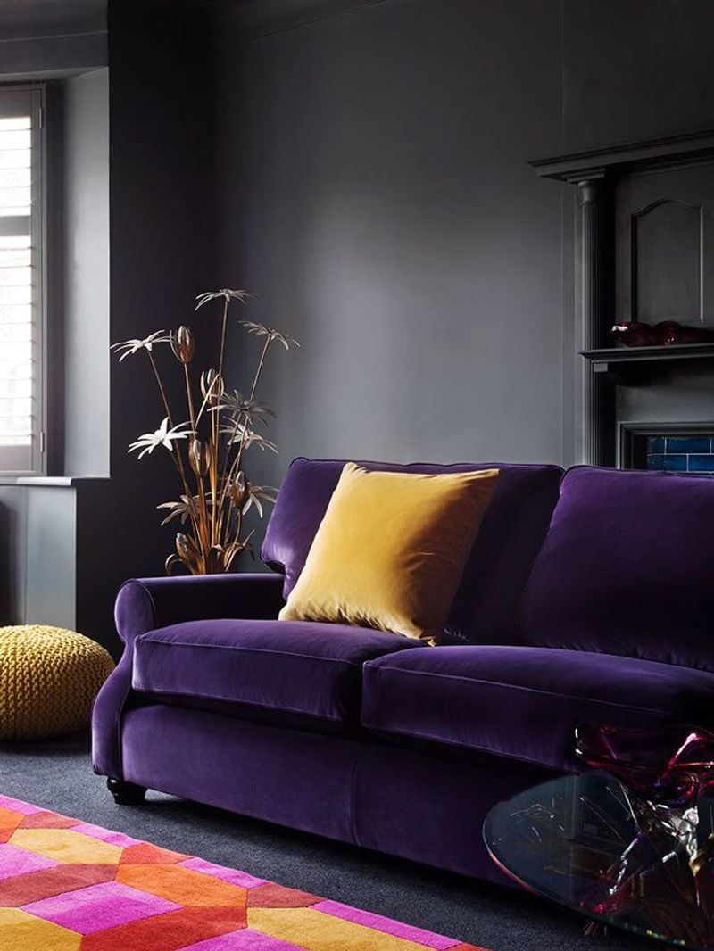Dramatic Backdrop For Accent Pillows