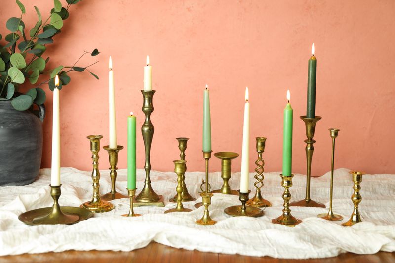 Brass Candle Holders