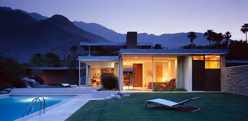 Kaufmann Desert House By Richard Neutra