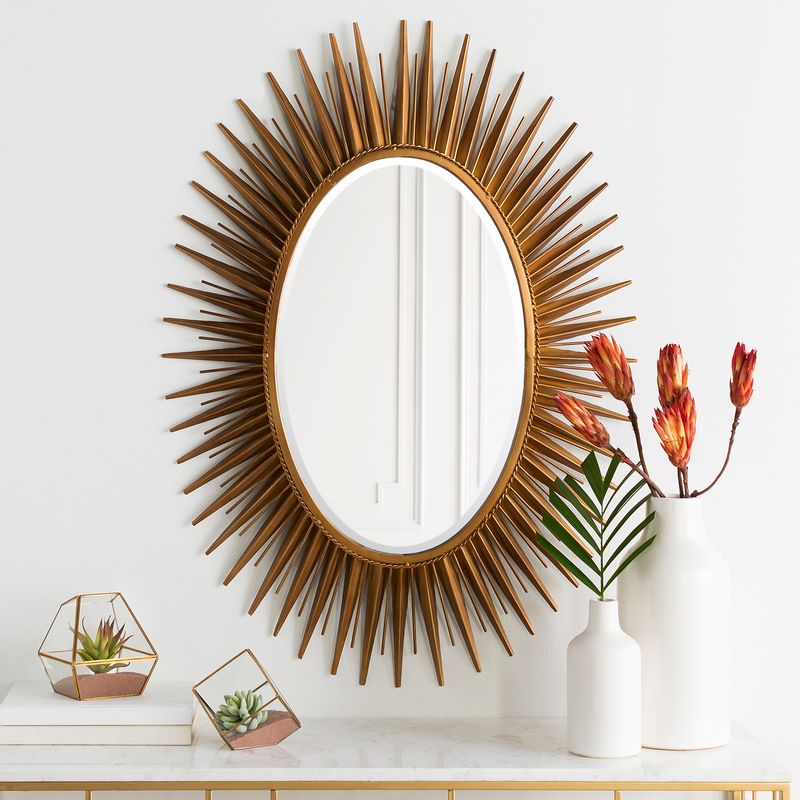 Scalloped-Edge Mirrors