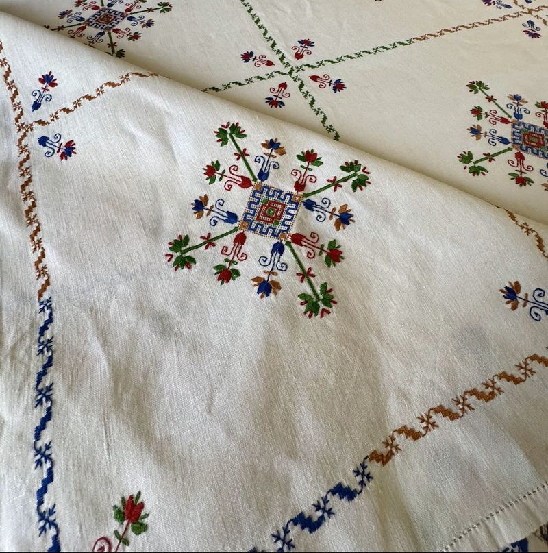 Embroidered Linens