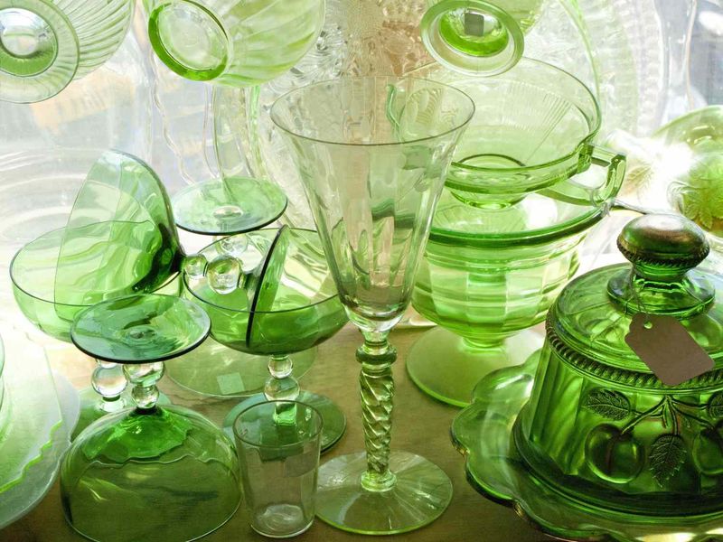 Depression Glass Pieces