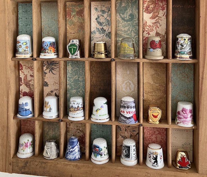 Dusty Ceramic Thimble Collections