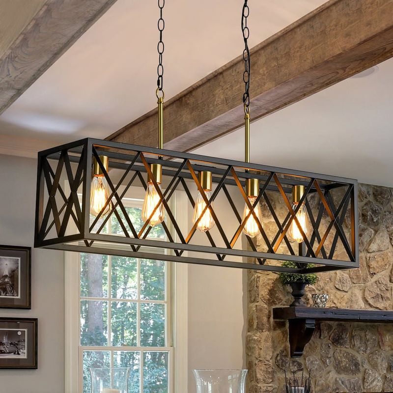 Industrial Cage-Style Fixtures