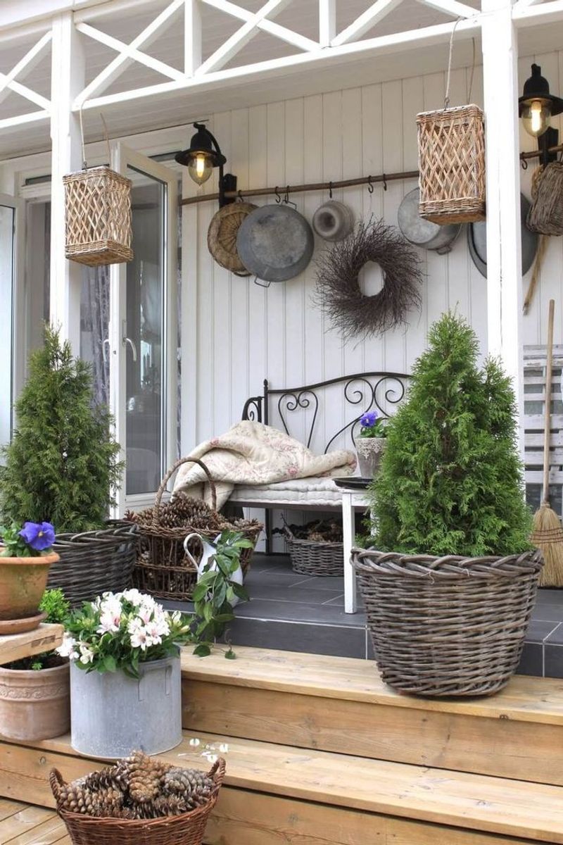 Farmhouse-Inspired Outdoor Living Spaces