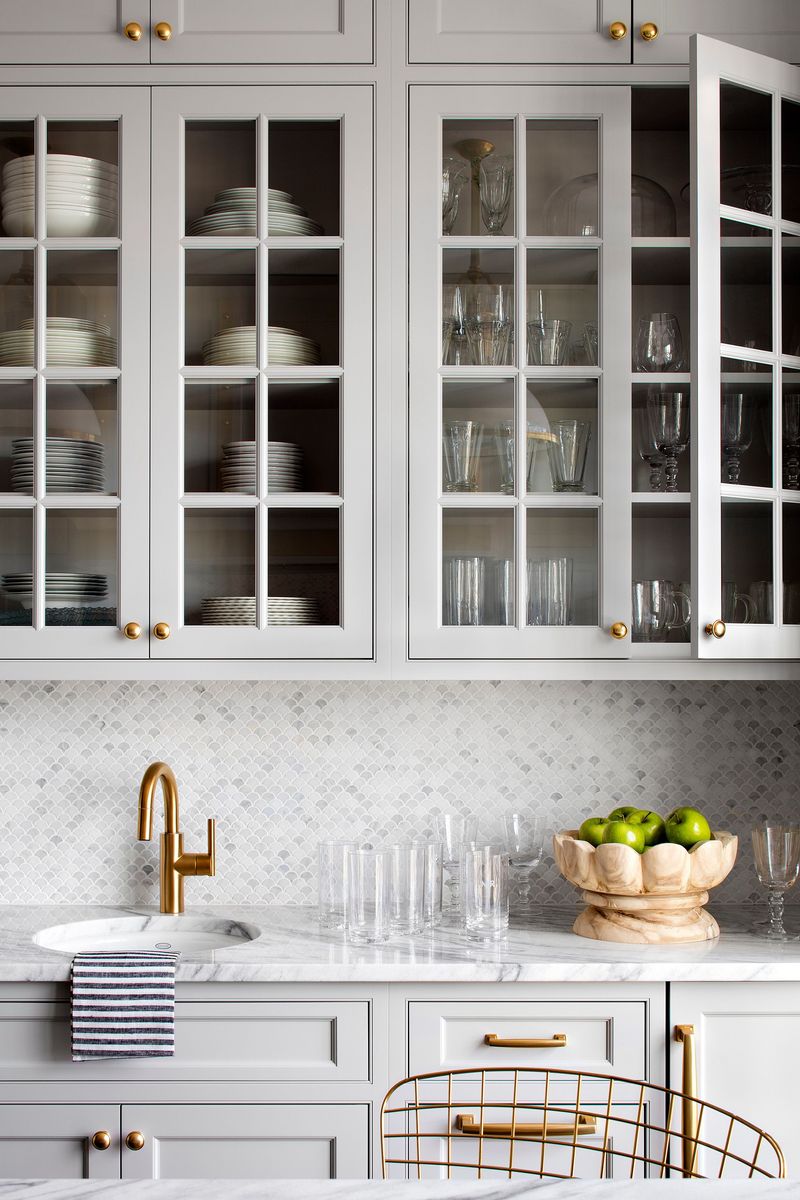 Glass-Front Cabinets