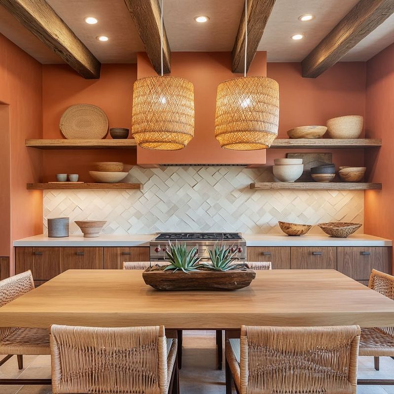 Open Shelving For Dishware Display