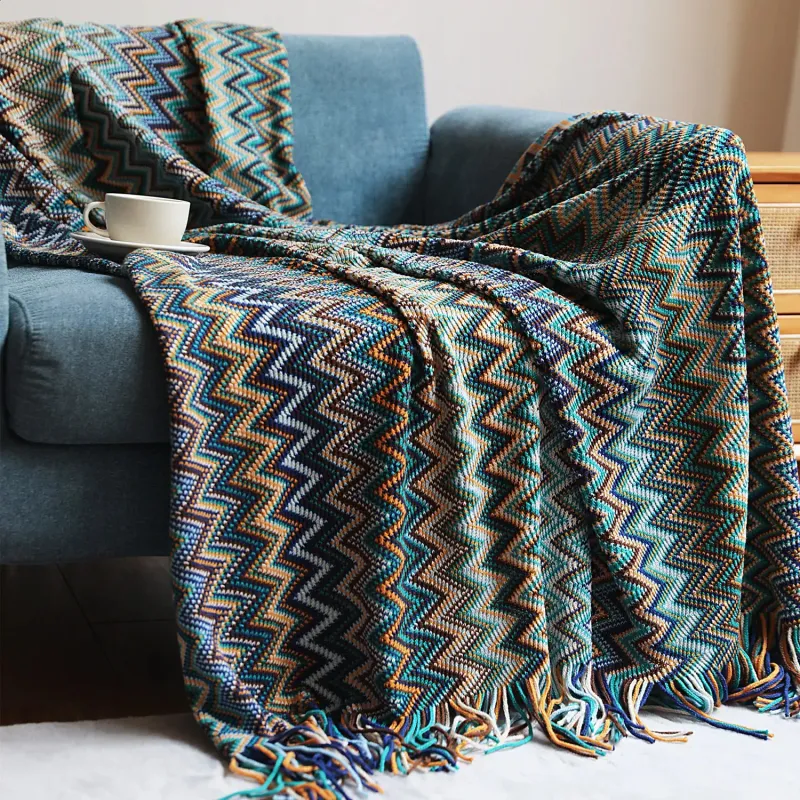 Colorful Throw Blankets